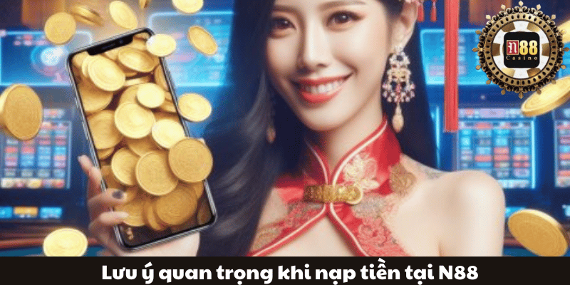 Lưu ý quan trọng khi nạp tiền tại N88