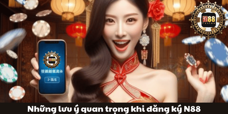 Những lưu ý quan trọng khi đăng ký N88